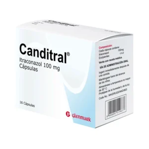 CANDITRAL 100 mg Caja x 16 caps